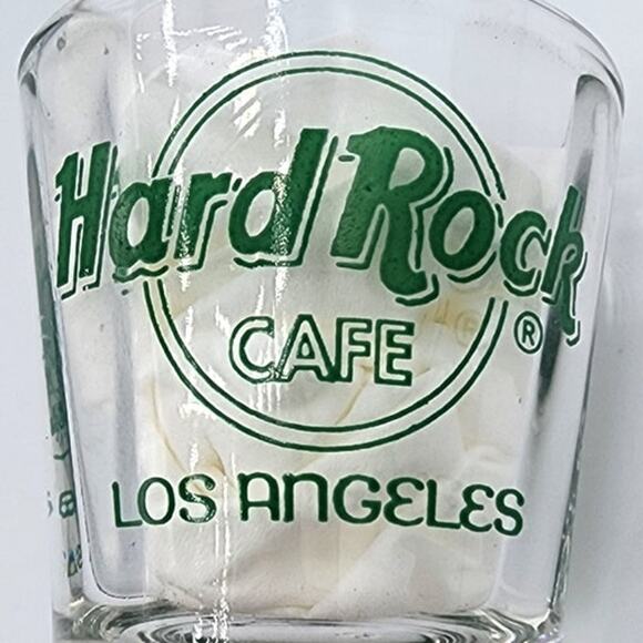 Vintage 2002 Hard Rock Cafe Los Angeles St. Patty's Day Shamrock Shot Glass - Picture 3 of 8